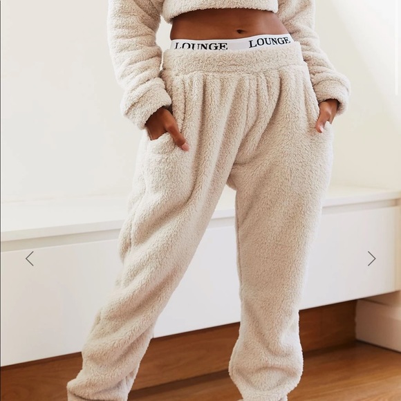 Loungewear teddy track pants - Picture 4 of 5